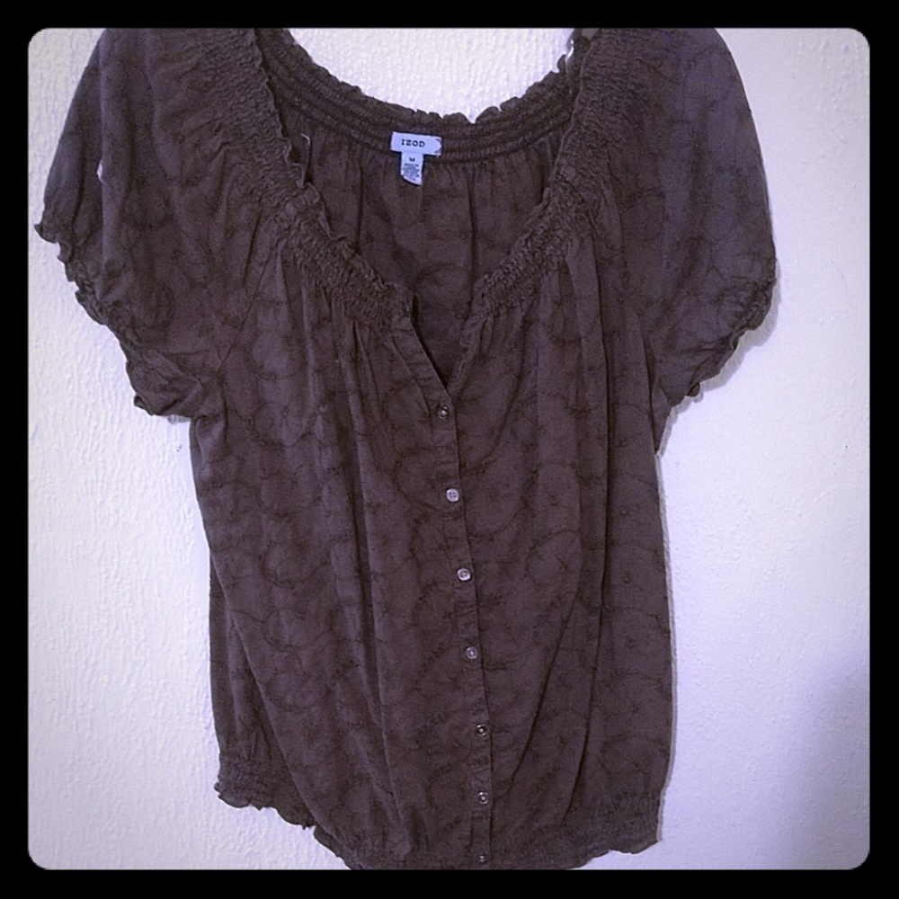 Izod woman's blouse Size M